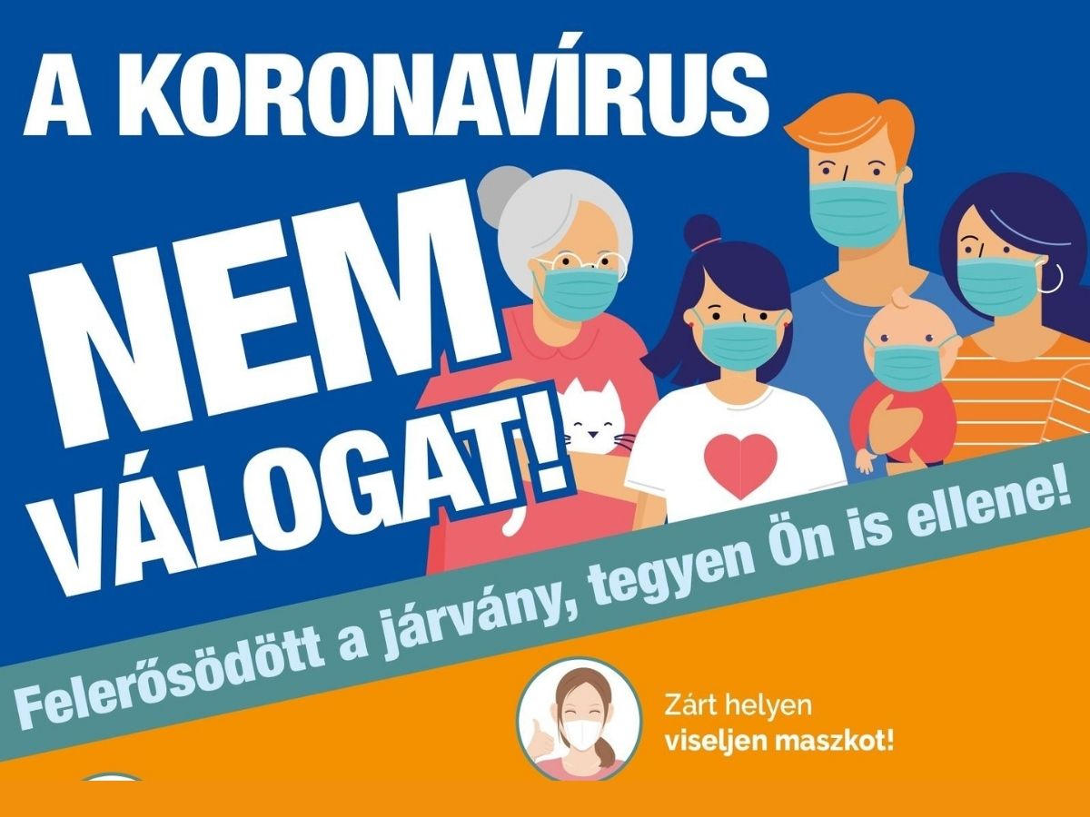 Felerősödött a járvány, tegyen Ön is ellene!