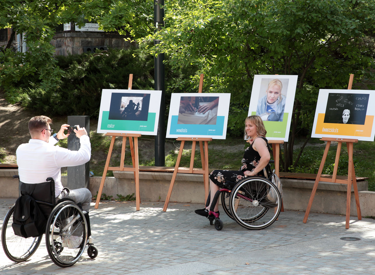 Photos of people with disabilities