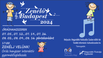 Zenélő Budapest gyermekprogram