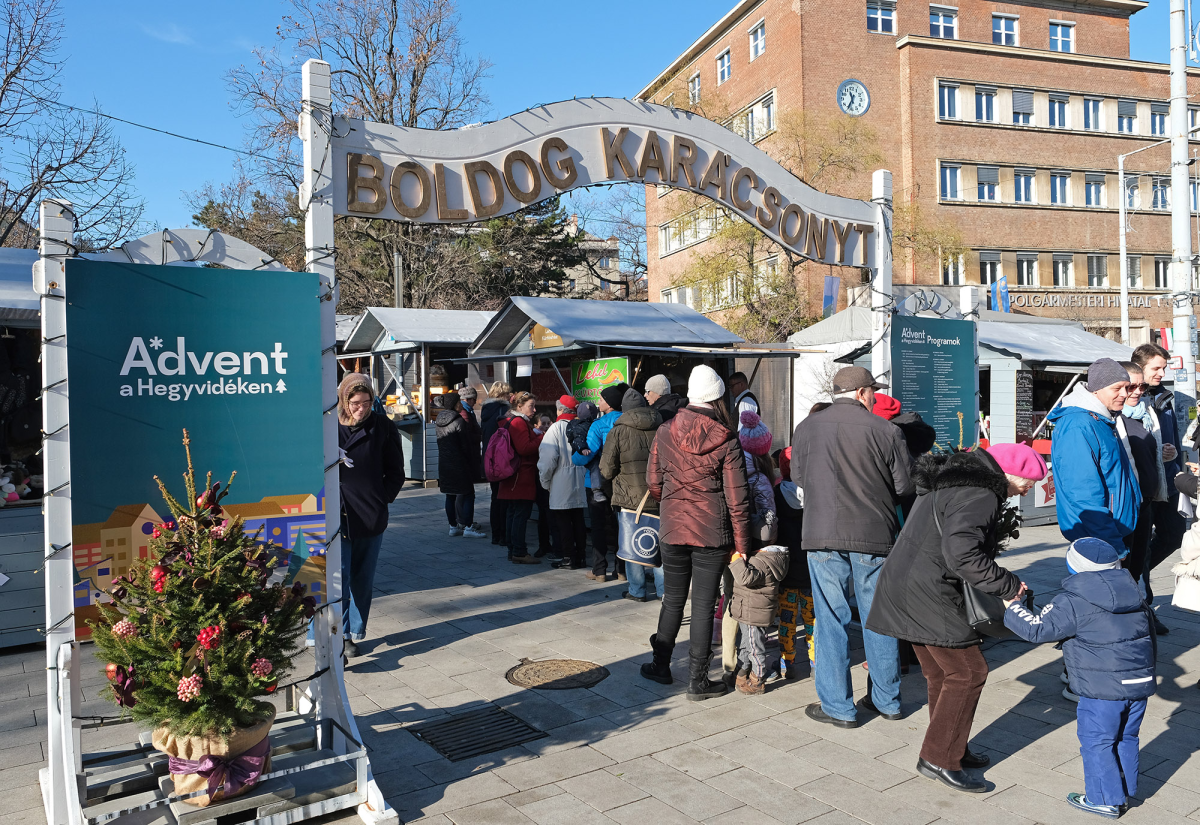 Advent a Hegyvidéken: sokszínű programok, finomságok, vásár a Városháza téren