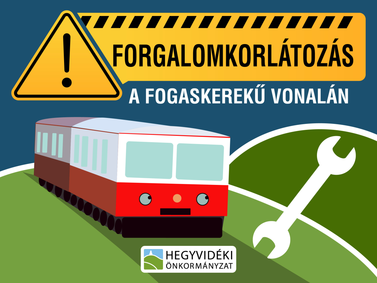 Forgalomkorlátozás a Fogaskerekű vonalán