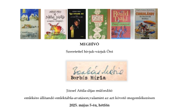 Borbás Mária emléktábla-avatás