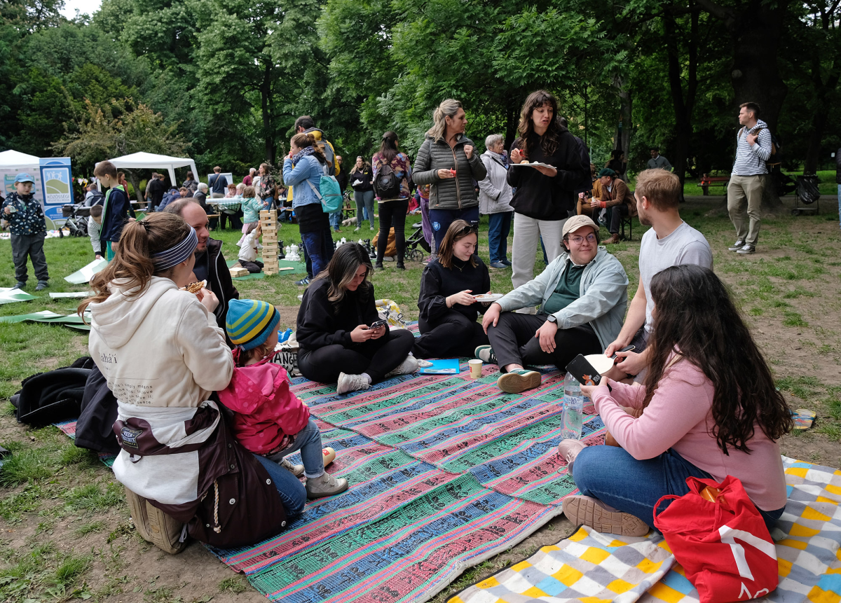 Pikniken ötleteltek a városmajori szomszédok