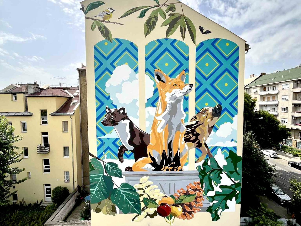 Elkészült a falfestés a Böszörményi úton