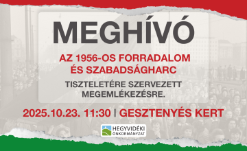 Ünnepi megemlékezés - 1956. október 23.