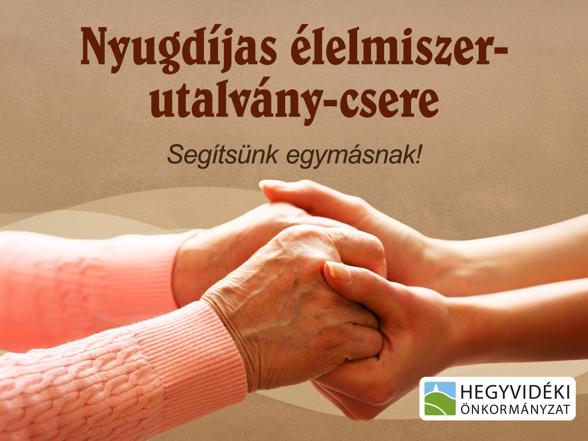 Nyugdíjas élelmiszerutalvány-csere