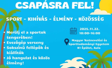 Csapásra fel! - A Testnevelési Egyetem programja