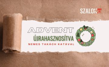 „Csináld magad” adventi koszorú a Szalonkában