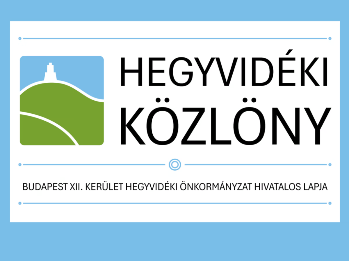 Megjelent a Hegyvidéki Közlöny új száma