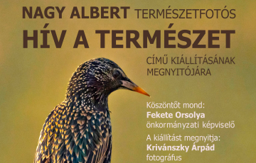 Hív a természet - fotókiállítás megnyitó