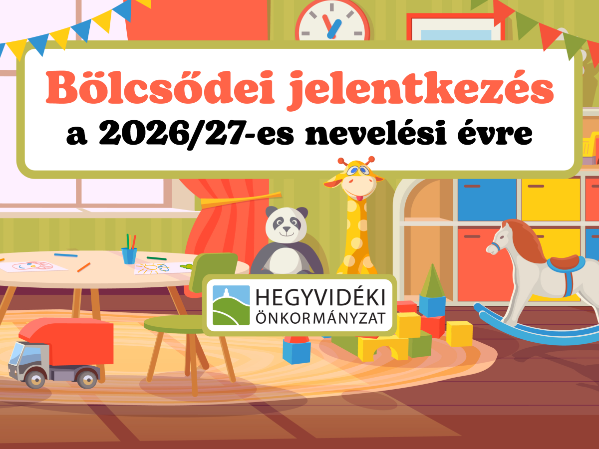 Bölcsődei felvételi hirdetmény