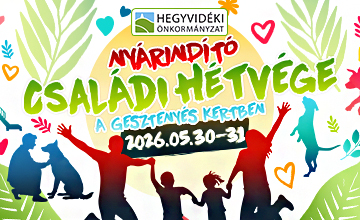 Nyárindító családi hétvége a Gesztenyés kertben