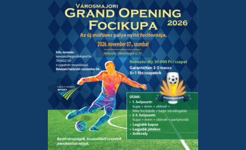 Városmajori Grand Opening focikupa