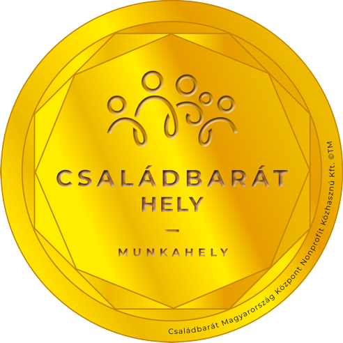 Családbarát hely - Munkahely védjegy